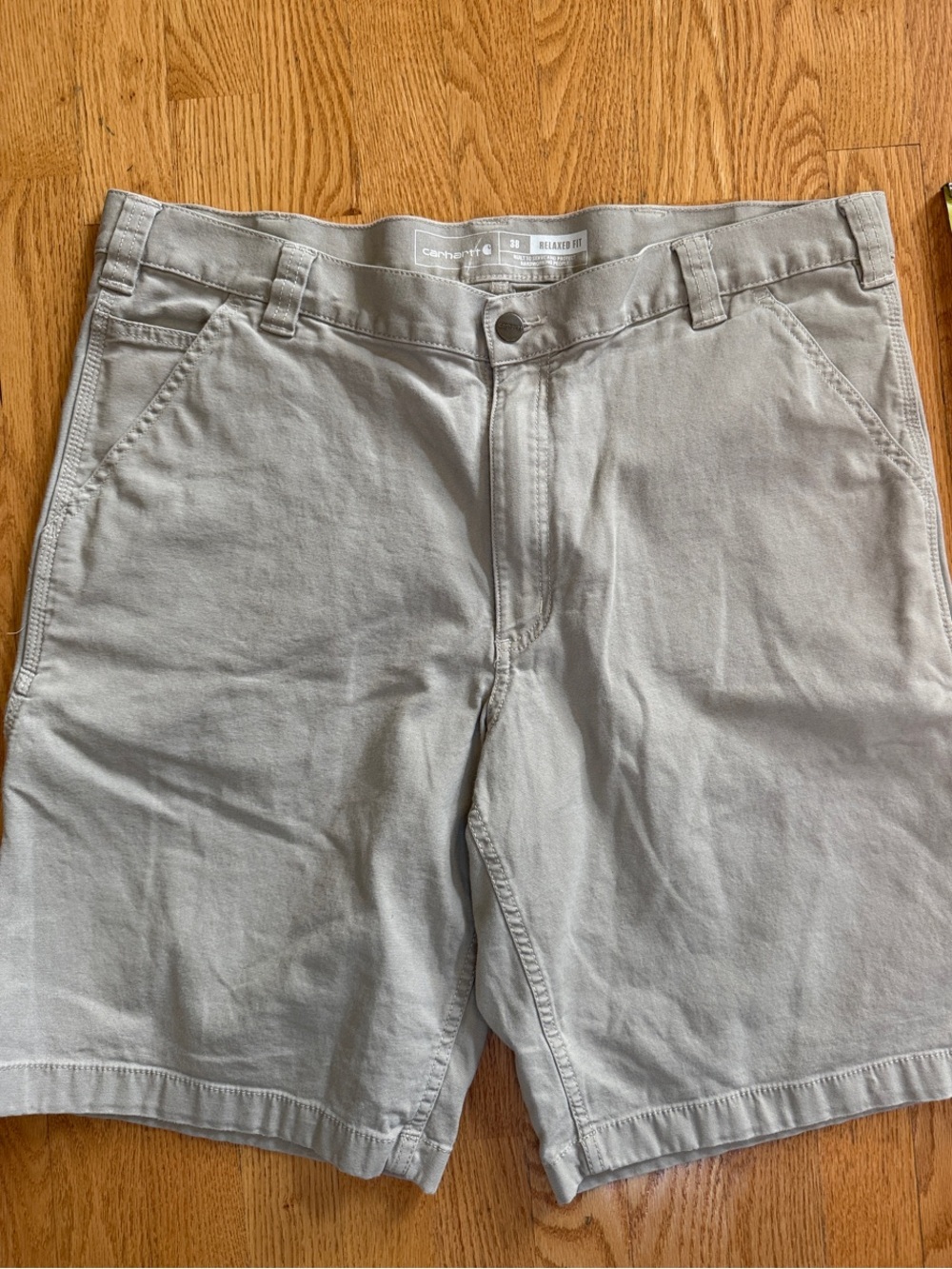Carhartt Men's Light Gray Cargo Shorts